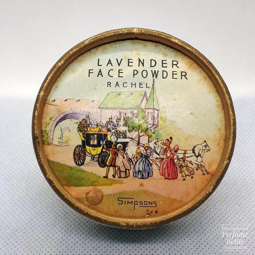 "Lavender Face Powder" Powder Box by Simpsons
