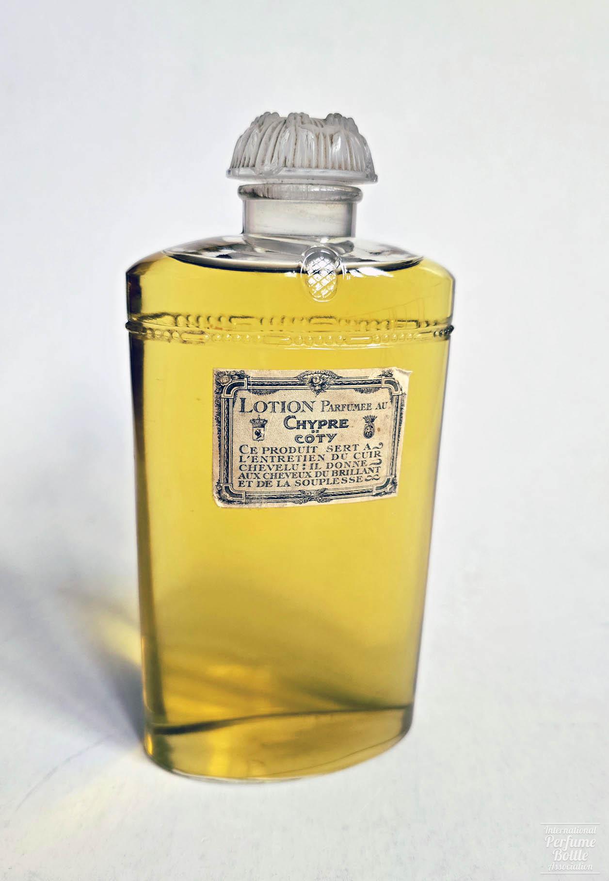 "Lotion Parfumée au Chypre" by Coty