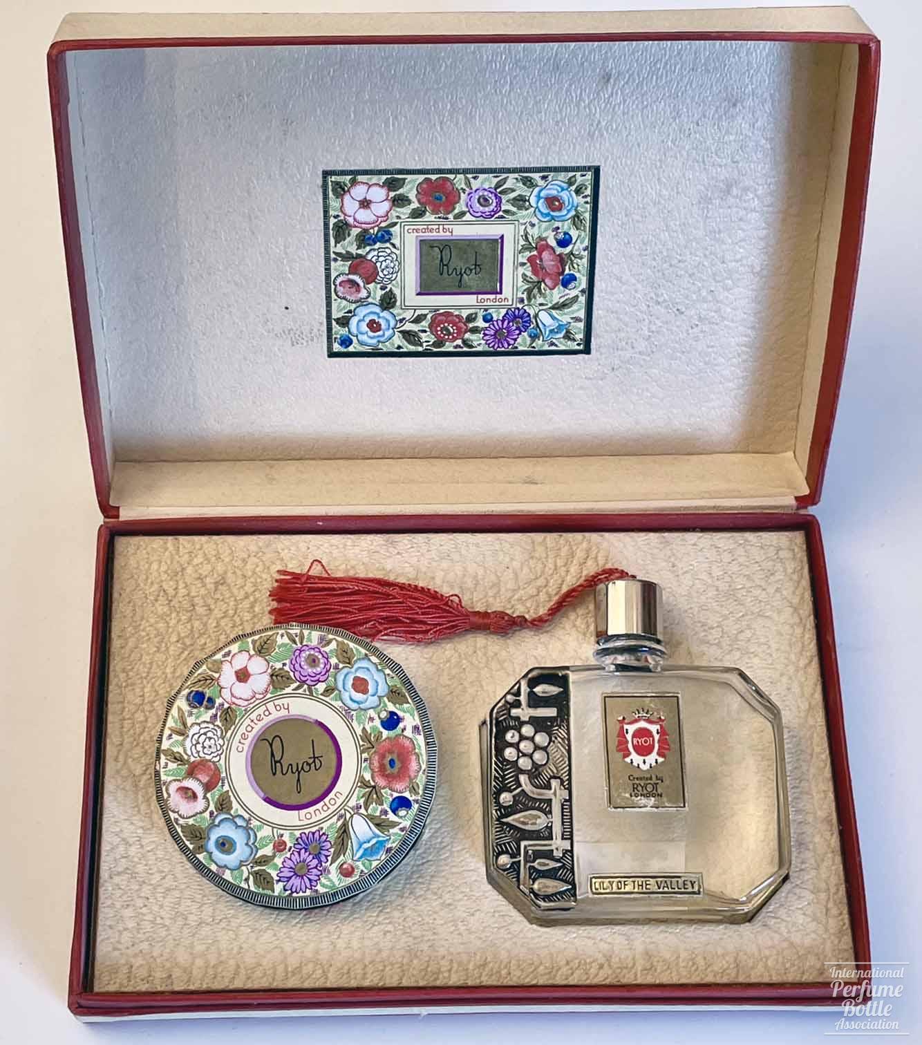 "Lily of the Valley" Powder Box and Perfume by Ryot