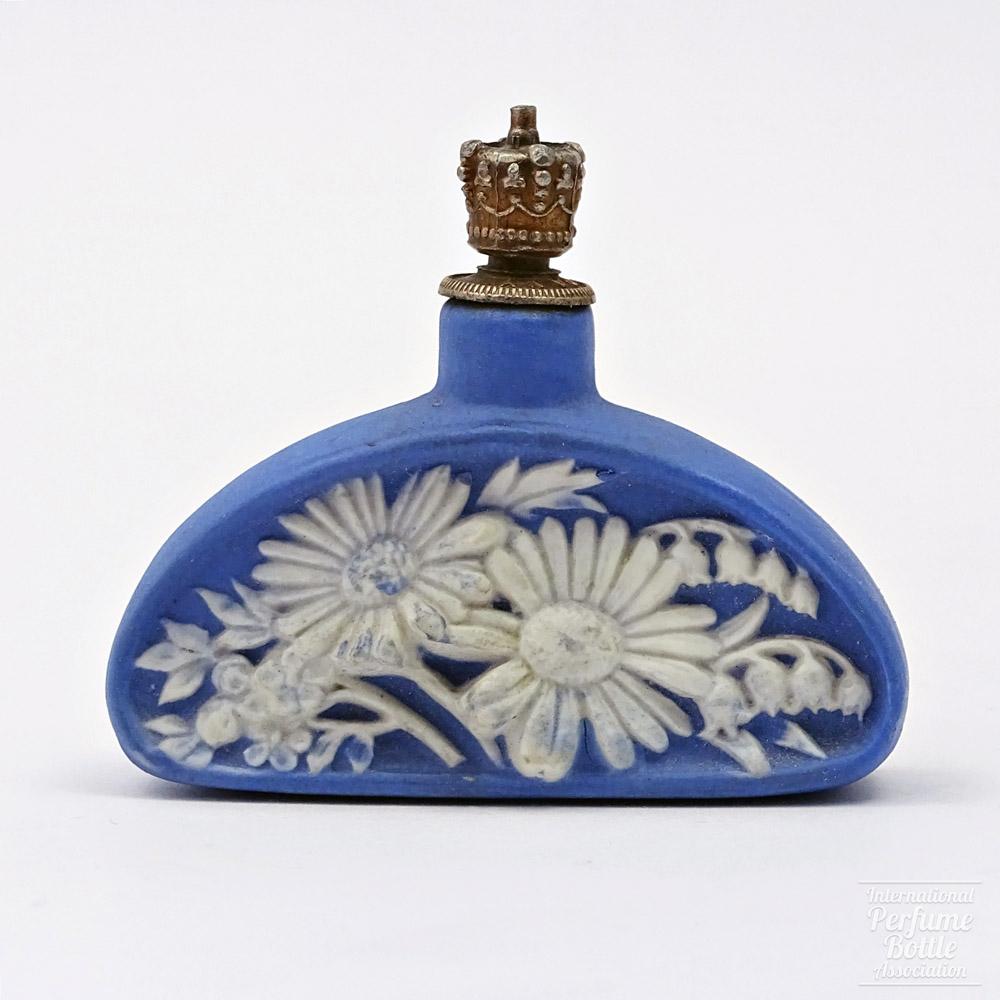 Blue and White Crown Top by Schafer & Vater