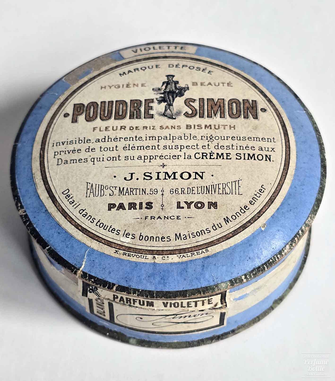 "Violette" Powder Box by Simon