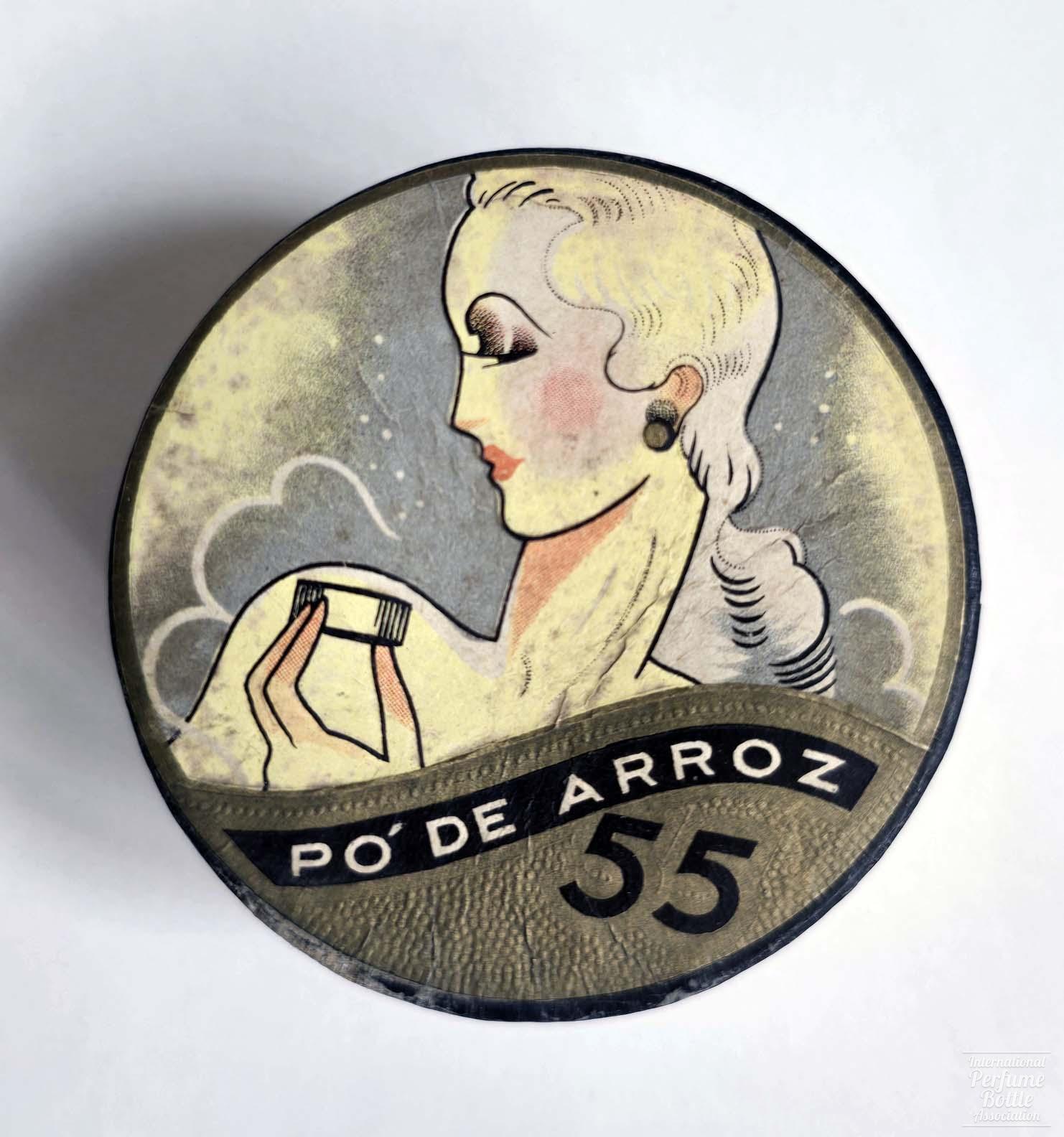 "Pó de Arroz 55" Powder Box by Nally