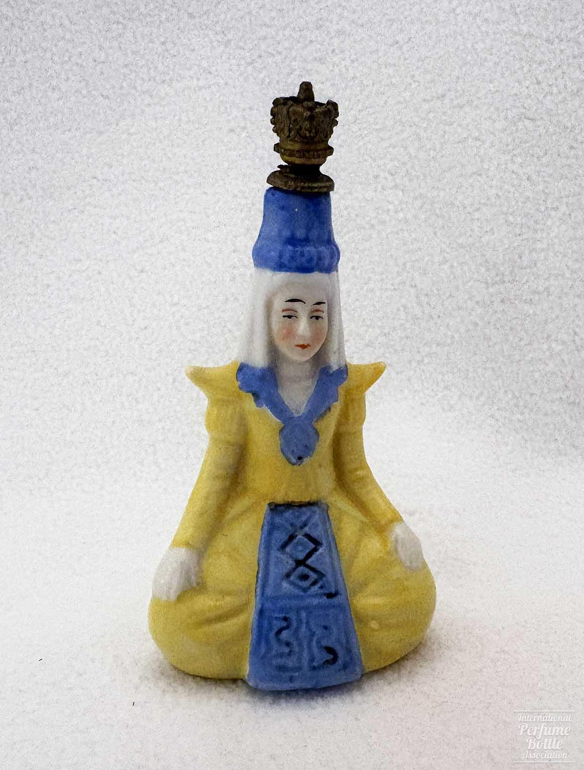 Siamese Woman Crown Top by Sitzendorf